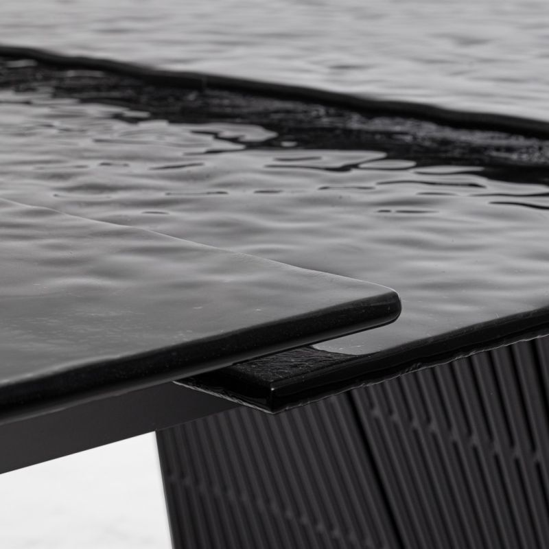 Stół jadalniany OLIVER GLASS 180-220x90x75h