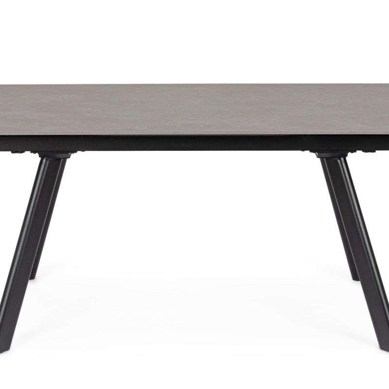 Stół jadalniany  JARKKO BLACK/WHITE EXT 160-240X90