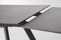 Stół jadalniany  JARKKO BLACK/WHITE EXT 160-240X90