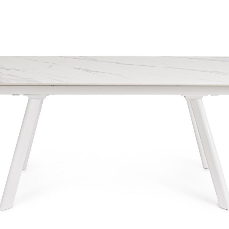 Stół jadalniany  JARKKO BLACK/WHITE EXT 160-240X90