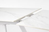 Stół jadalniany  JARKKO BLACK/WHITE EXT 160-240X90