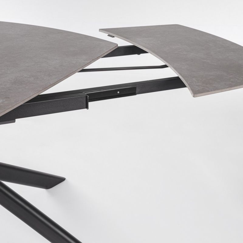 Stół jadalniany JOAKIM White/Black 160-240X90