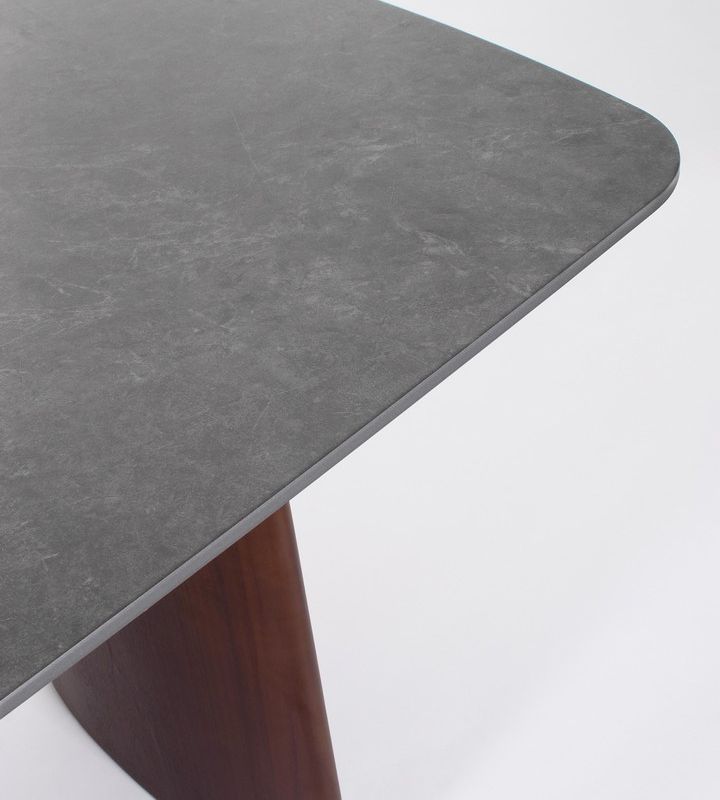 Stół jadalniany MAILIS WALN/GREY  180/220/260x90x76h