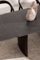 Stół jadalniany MAILIS WALN/GREY  180/220/260x90x76h