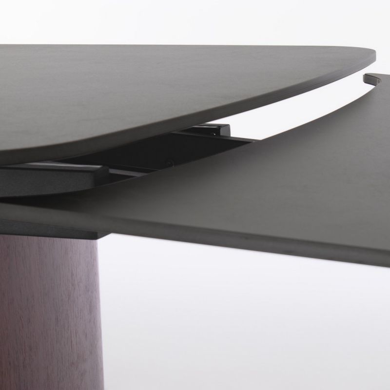 Stół jadalniany MAILIS WALN/GREY  180/220/260x90x76h