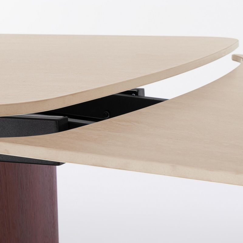 Stół jadalniany MAILIS  WALN/TRAV. 180/220/260x90x76h