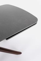 Stół jadalniany MARITTA WALN/GREY  170/210/250x90x76h