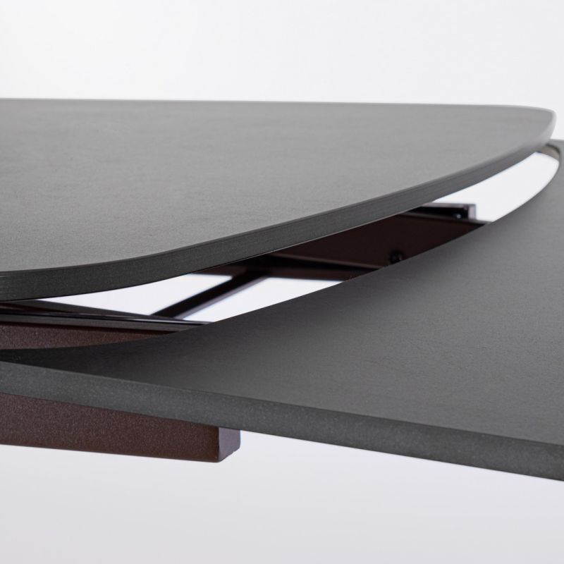 Stół jadalniany MARITTA WALN/GREY  170/210/250x90x76h