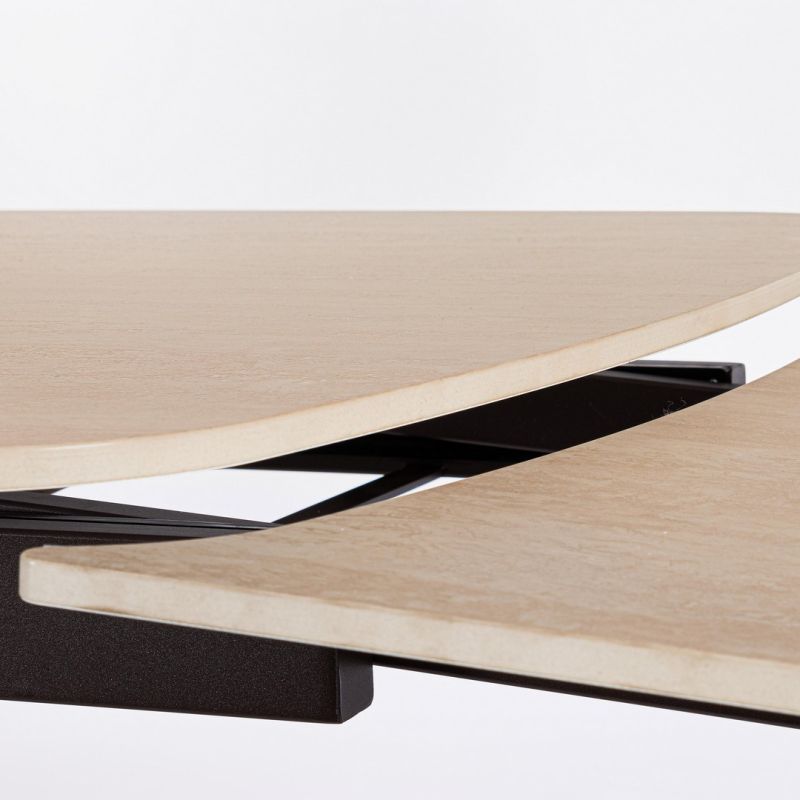 Stół jadalniany MARITTA WAL/TRAV  170/210/250x90x76h