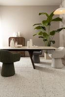 Stół jadalniany MAIKKI WALN/TRAV 200/300X100