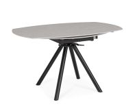 Stół jadalniany RAUNI Ø87/135 L.GREY/ GREY