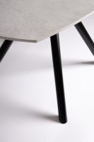 Stół jadalniany RAUNI Ø87/135 L.GREY/ GREY