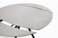 Stół jadalniany RAUNI Ø87/135 L.GREY/ GREY