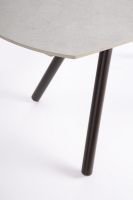 Stół jadalniany RAITA 119/178x89,4 RUST+L.GREY/ WHITE