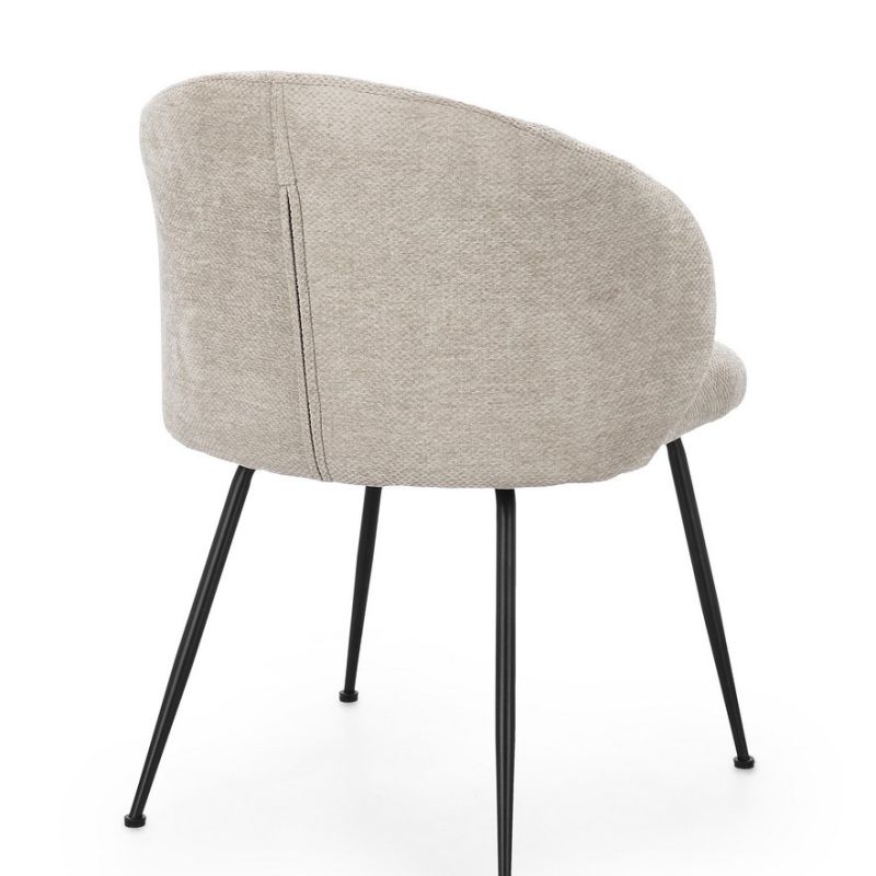 Krzesło GEISEN GREY/DARK TAUPE