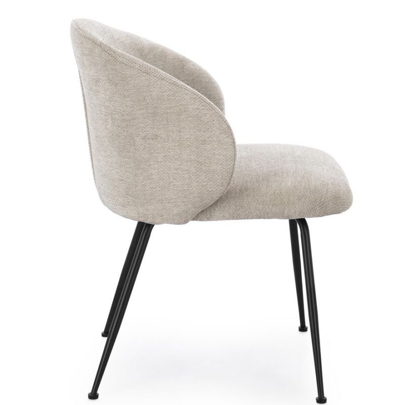 Krzesło GEISEN GREY/DARK TAUPE