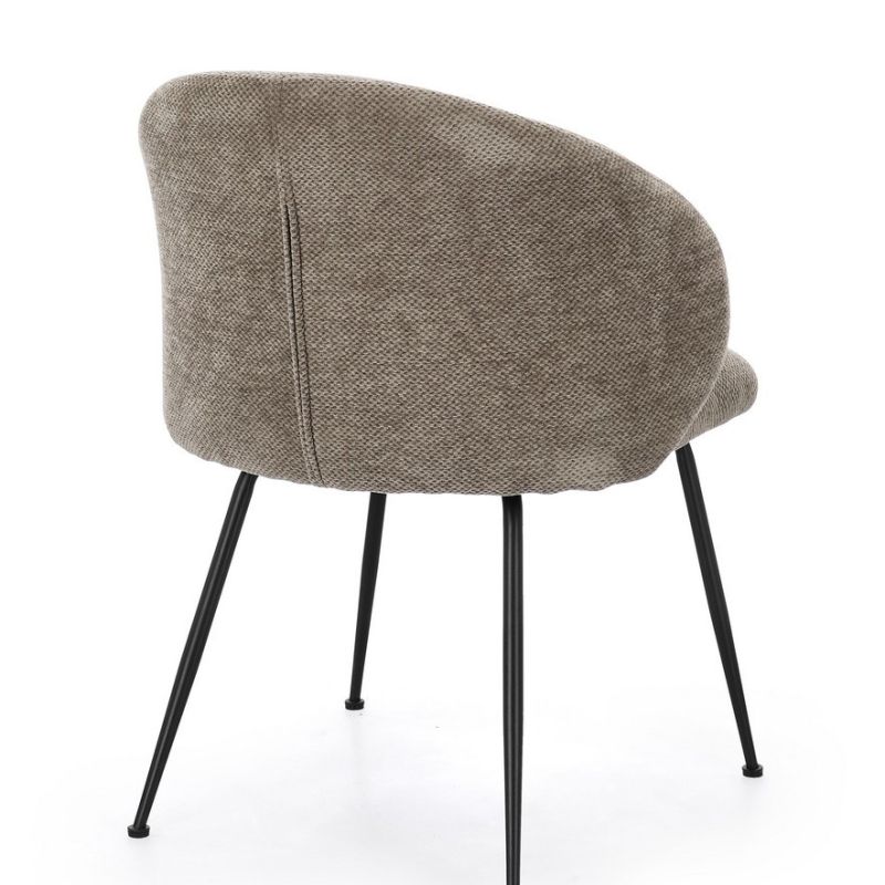 Krzesło GEISEN GREY/DARK TAUPE