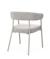 Krzesło GIAELE WARM GREY/BLACK TAUPE