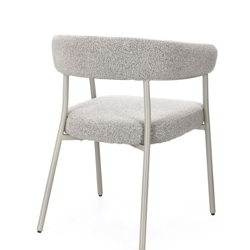 Krzesło GIAELE WARM GREY/BLACK TAUPE