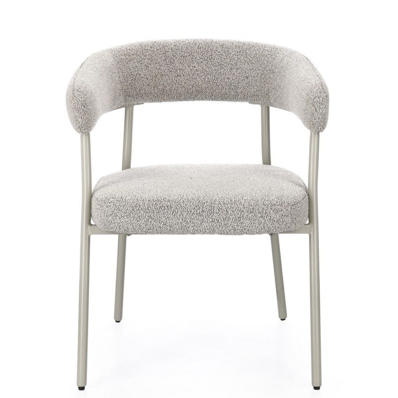 Krzesło GIAELE WARM GREY/BLACK TAUPE