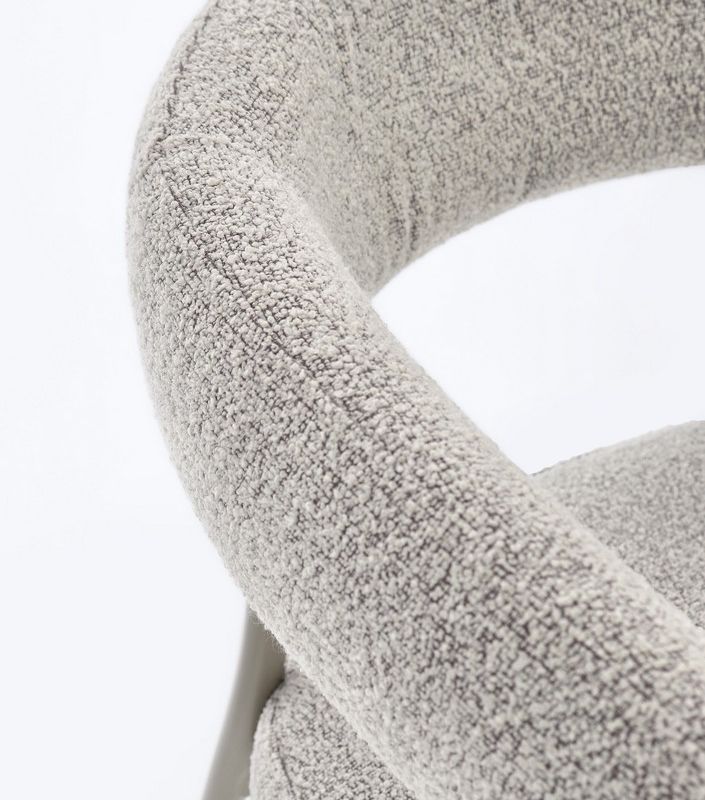 Krzesło GIAELE WARM GREY/BLACK TAUPE