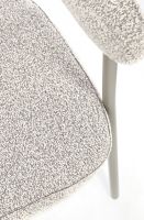 Krzesło GIAELE WARM GREY/BLACK TAUPE