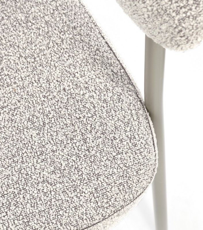 Krzesło GIAELE WARM GREY/BLACK TAUPE