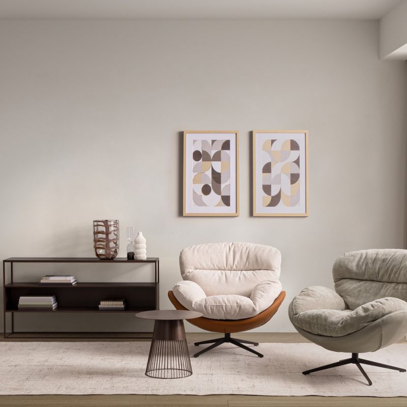 Fotel ADINDA z funkcją obrotu 360°