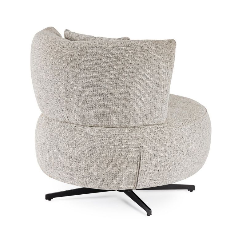 Fotel obrotowy GONNIE ECRU/GREY