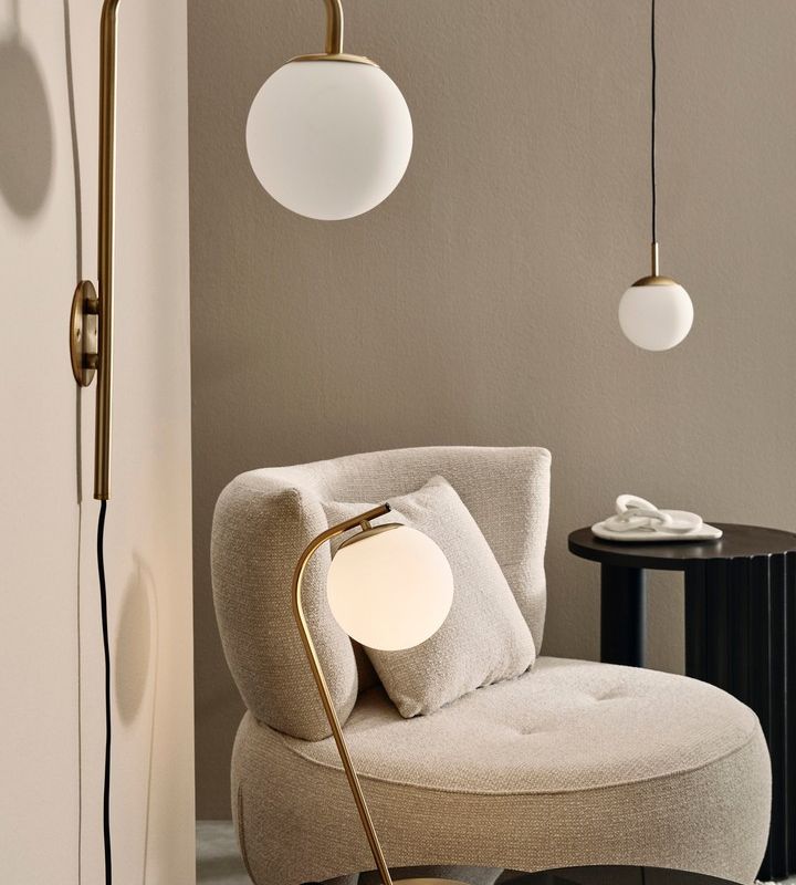 Fotel obrotowy GONNIE ECRU/GREY