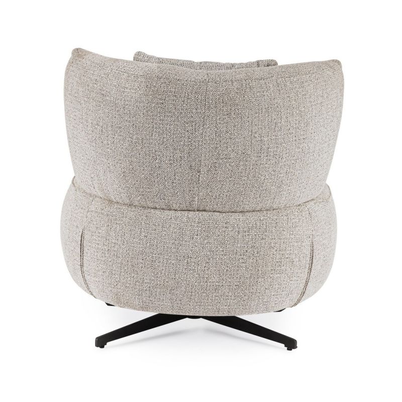 Fotel obrotowy GONNIE ECRU/GREY