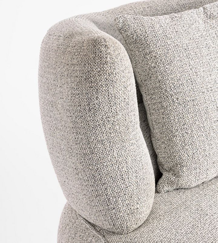 Fotel obrotowy GONNIE ECRU/GREY