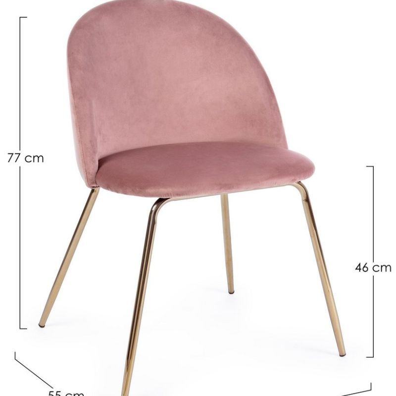 Krzesło obiadowe TANYA PINK
