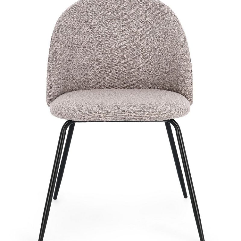 Krzesło obiadowe TANYA BLACK/MINK