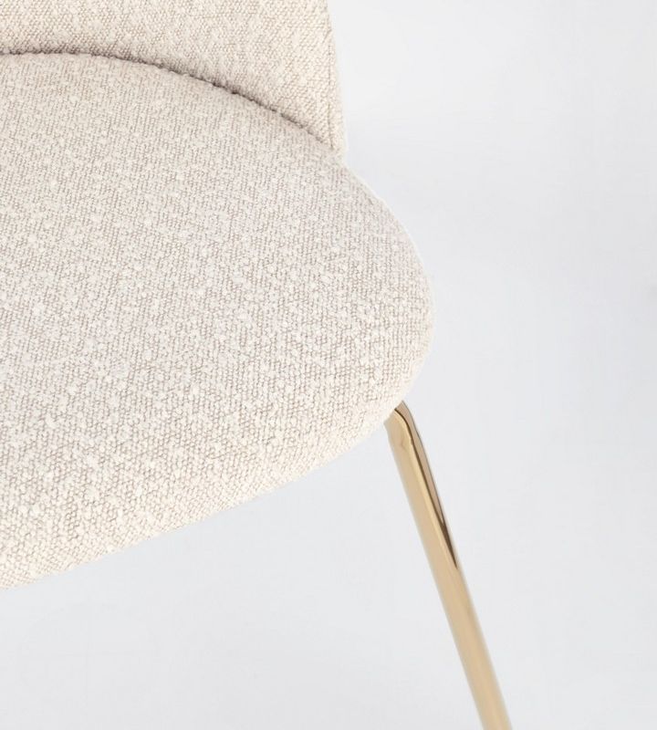 Krzesło obiadowe TANYA GOLD/IVORY