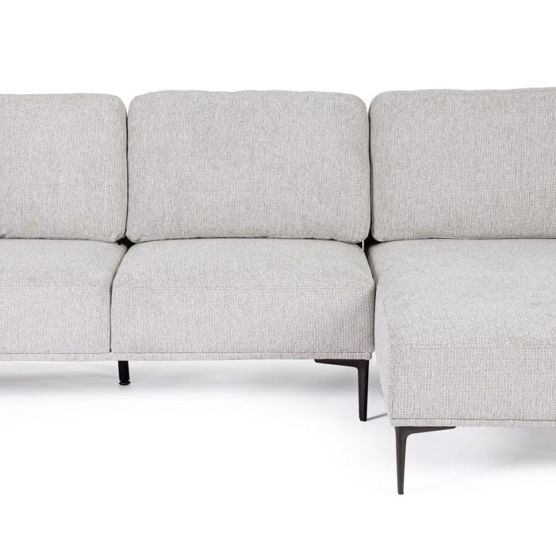 Narożnik z szezlongiem WASHINGTON GREY