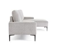 Narożnik z szezlongiem WASHINGTON GREY