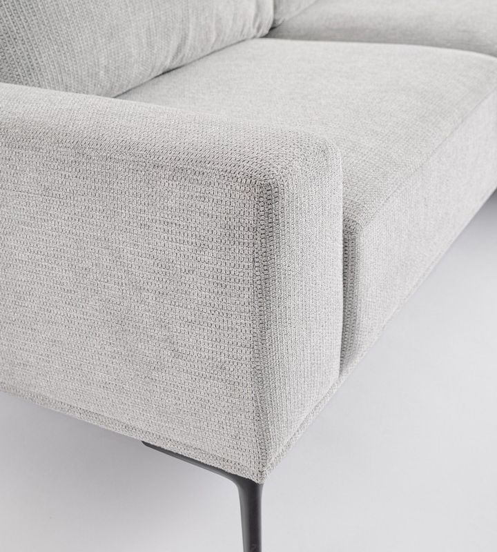 Narożnik z szezlongiem WASHINGTON GREY