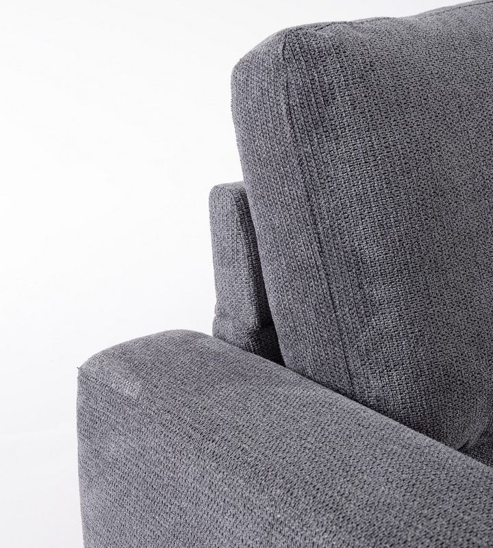 Narożnik z szezlongiem WASHINGTON GREY