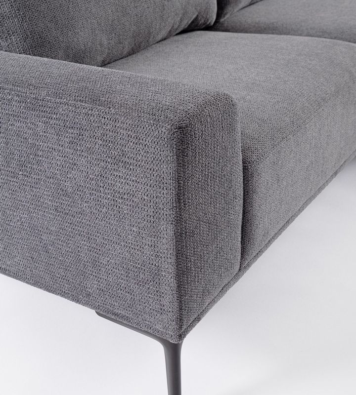 Narożnik z szezlongiem WASHINGTON GREY