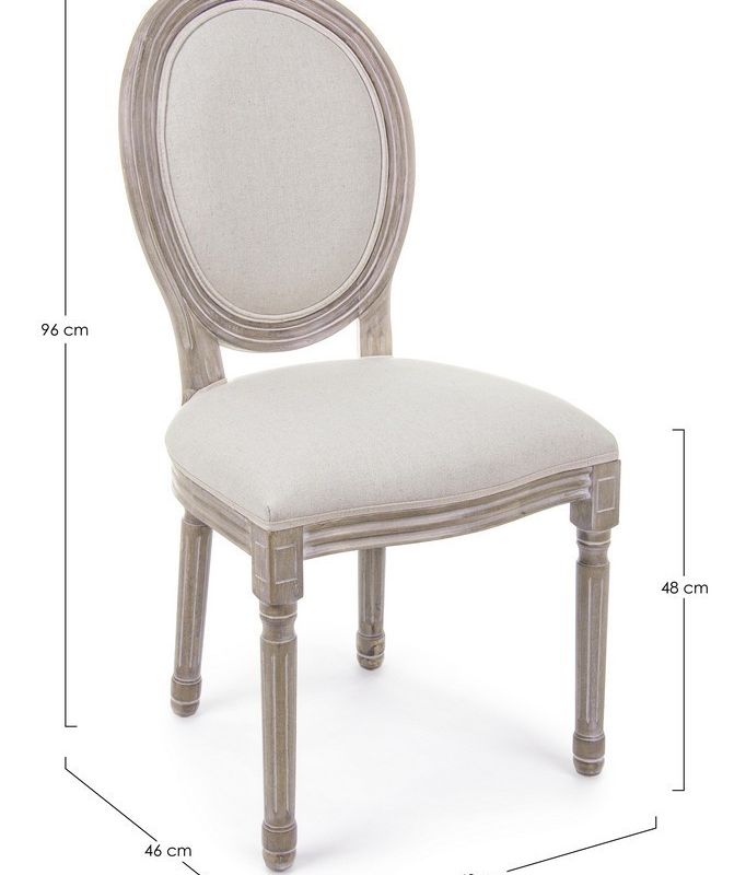 Krzesło obiadowe MATHILDE NATURAL