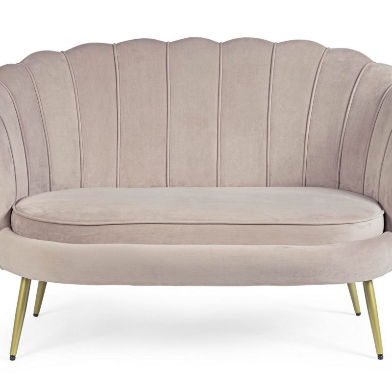 Sofa dwuosobowa GILIOLA LIGHT GREY