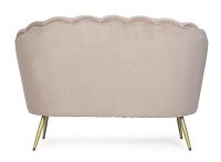 Sofa dwuosobowa GILIOLA LIGHT GREY