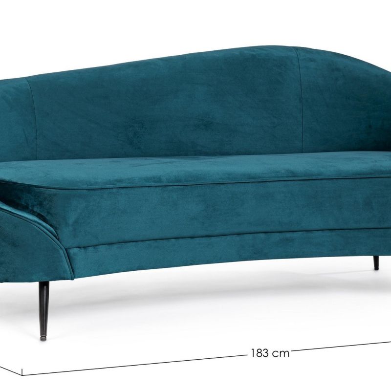 Sofa dwuosobowa SERAPHIN WINE/DEEP