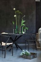 Krzesło obiadowe ARTEMIA BLACK/ NATURAL