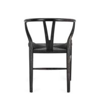 Krzesło obiadowe ARTEMIA NATURAL/BLACK