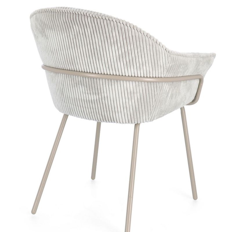 Krzesło CASSIDY WARM/BLACK GREY