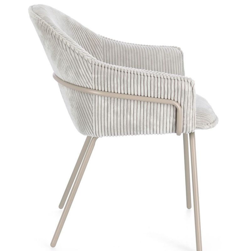 Krzesło CASSIDY WARM/BLACK GREY