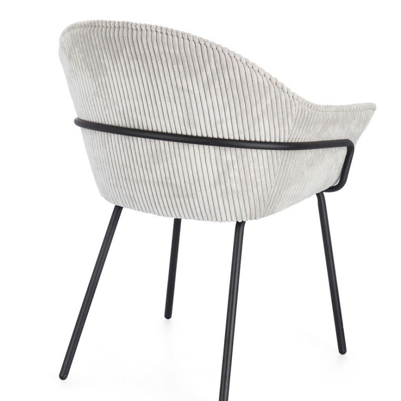 Krzesło CASSIDY WARM/BLACK GREY