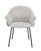 Krzesło CASSIDY WARM/BLACK GREY